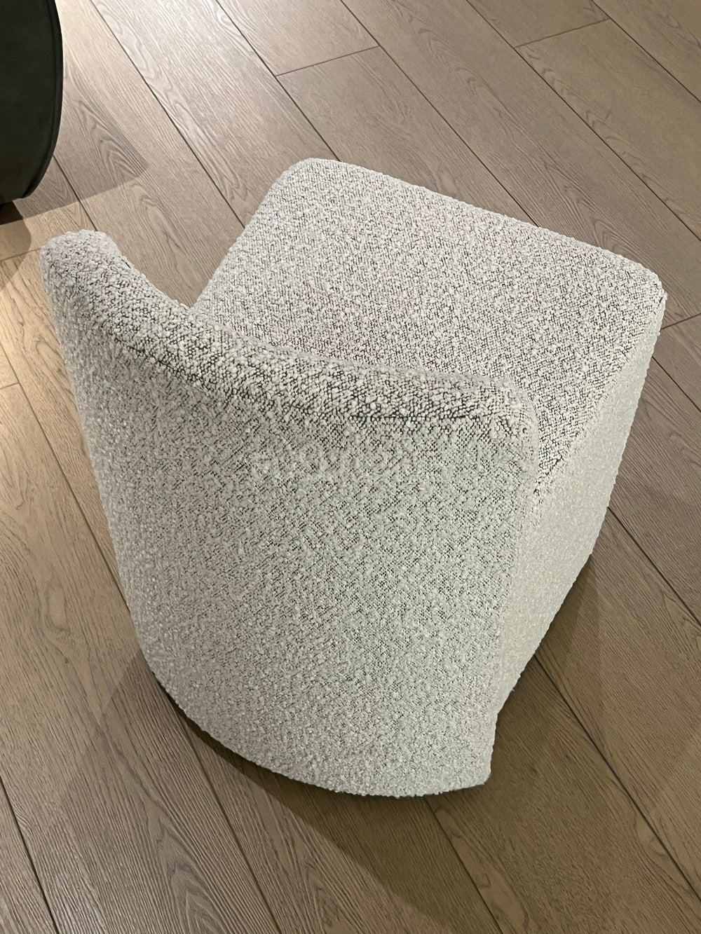 The Boucle Vanity Stool