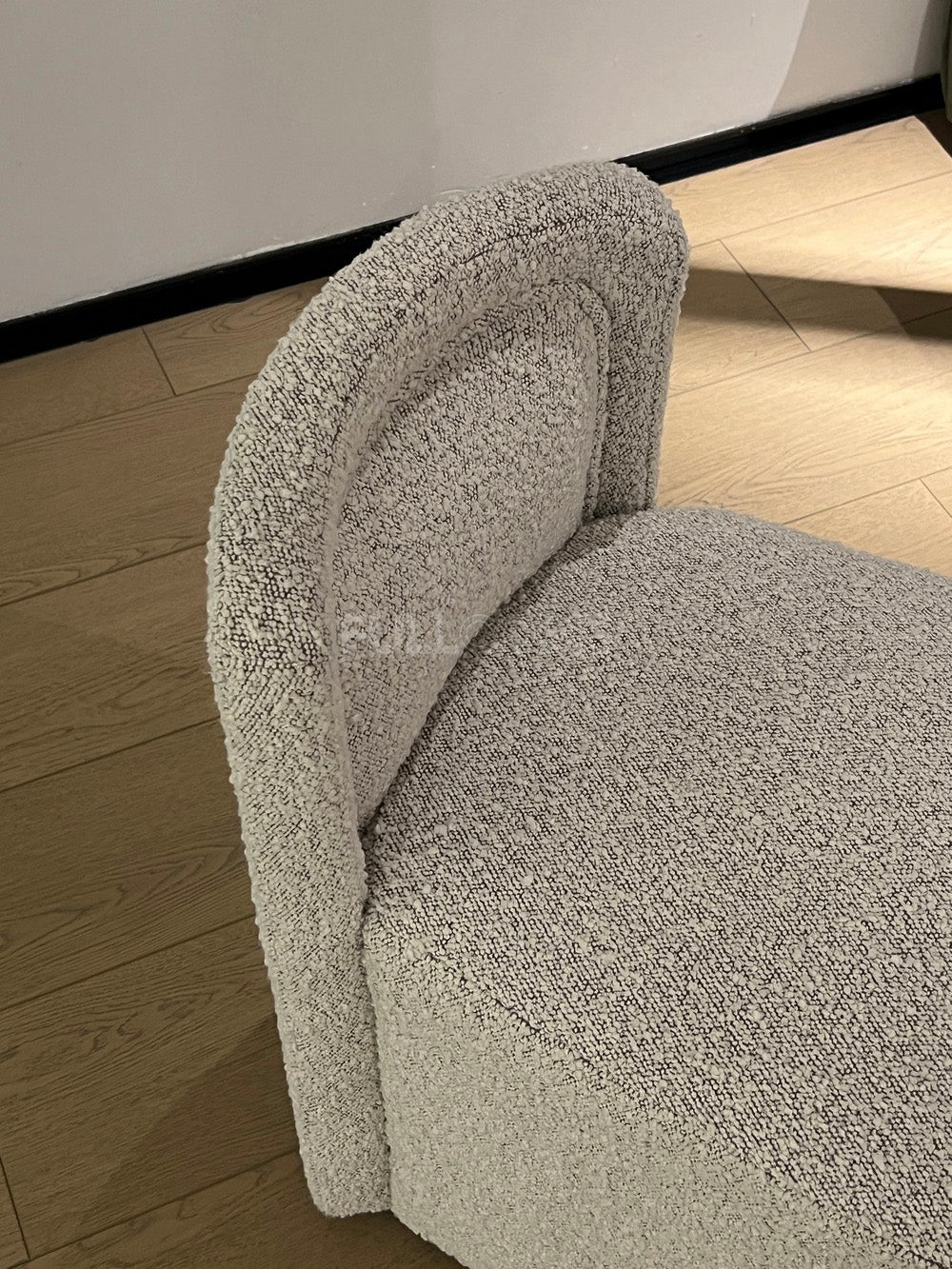 The Boucle Vanity Stool