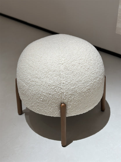 The Boucle Dome Stool