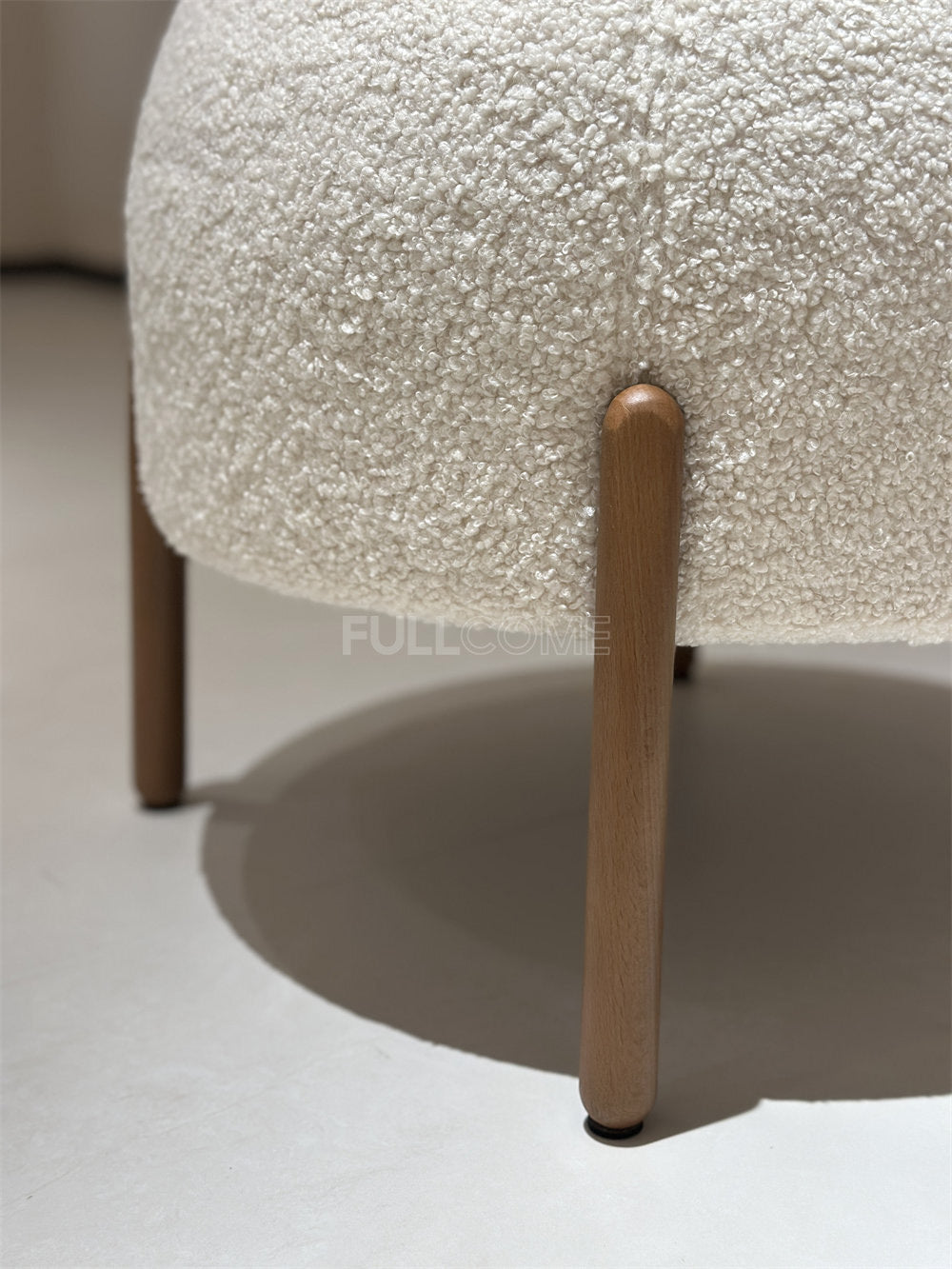The Boucle Dome Stool