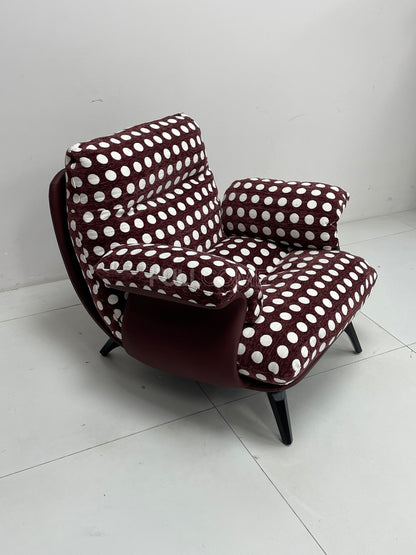 The Polka Petal Chair