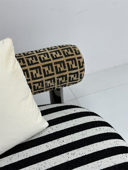 The Striped Bolster Chaise