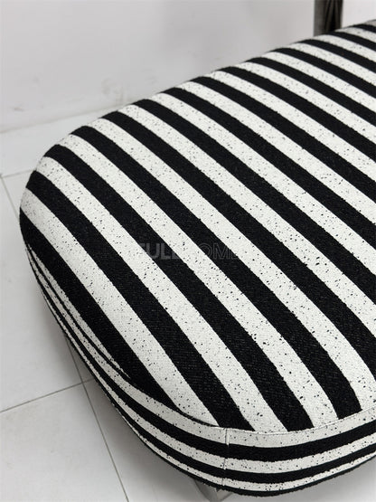 The Striped Bolster Chaise