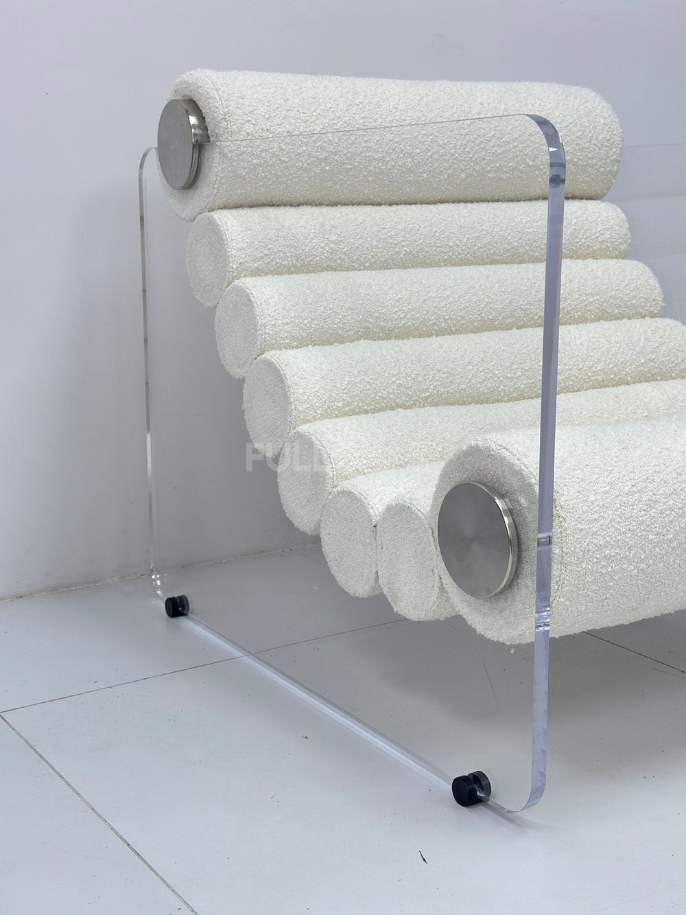 The Clear Panel Roll Chair