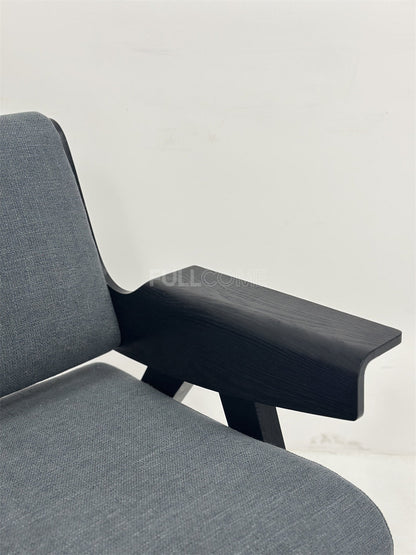 The Paddle Arm Lounge Chair