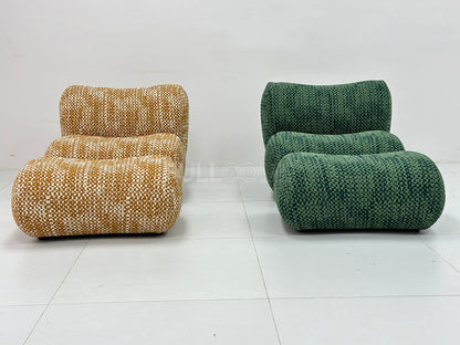 The Stacked Roll Lounge Chair