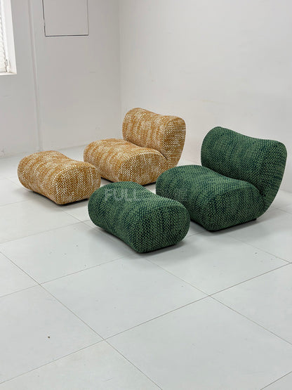 The Stacked Roll Lounge Chair