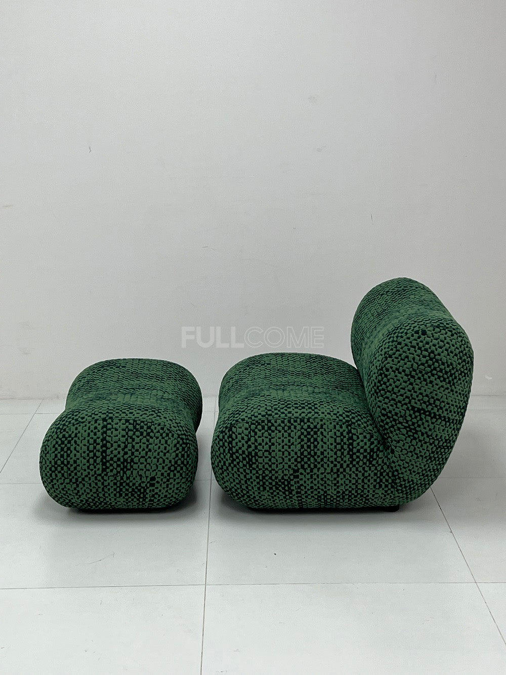 The Stacked Roll Lounge Chair