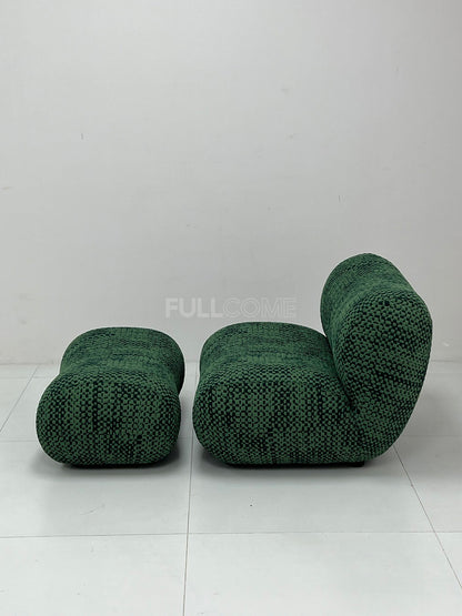The Stacked Roll Lounge Chair