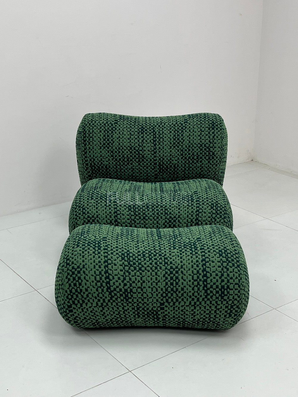 The Stacked Roll Lounge Chair