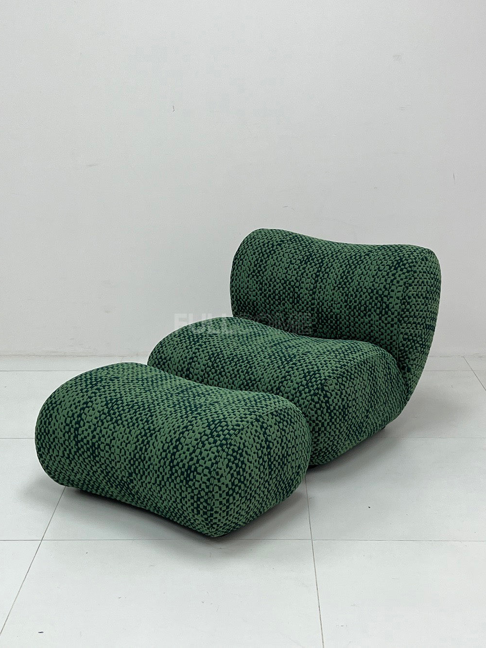 The Stacked Roll Lounge Chair