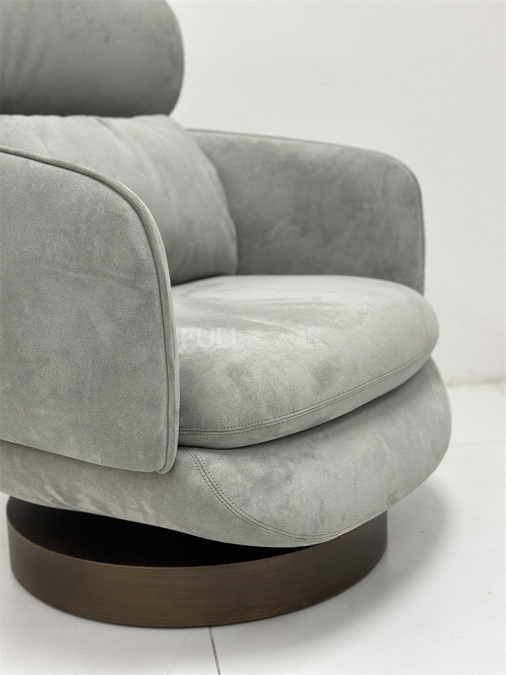 The Bolster Headrest Armchair