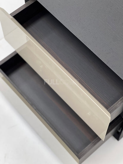 The Greige Front Nightstand