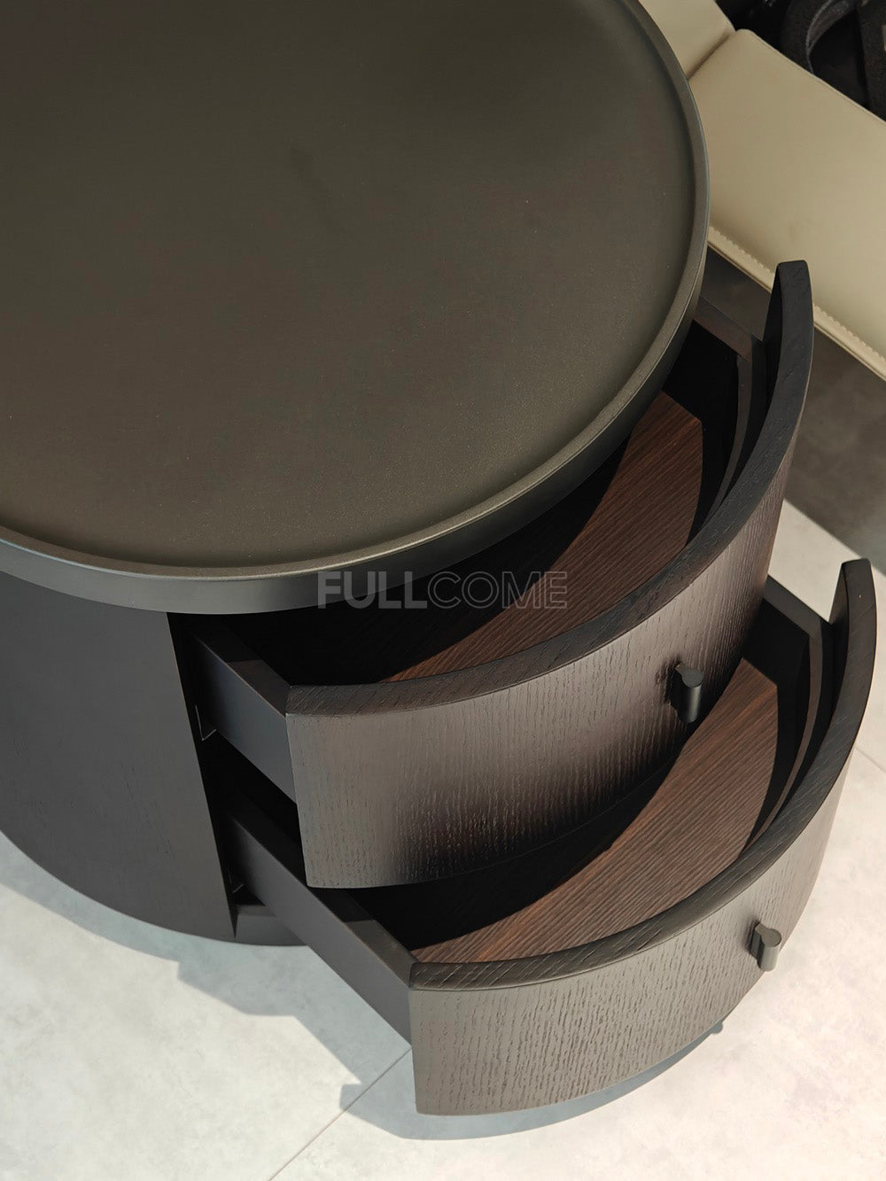 The Round Drum Nightstand