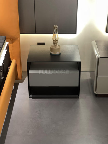 The Smoked Cube Nightstand