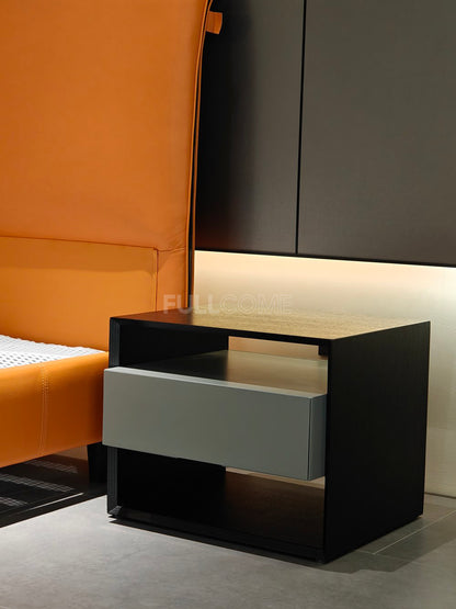 The Smoked Cube Nightstand
