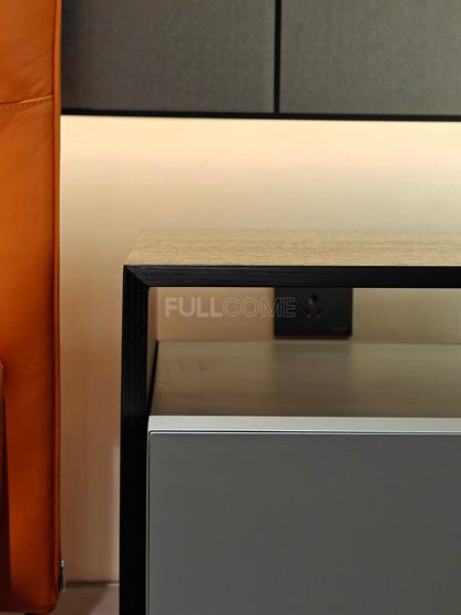 The Smoked Cube Nightstand