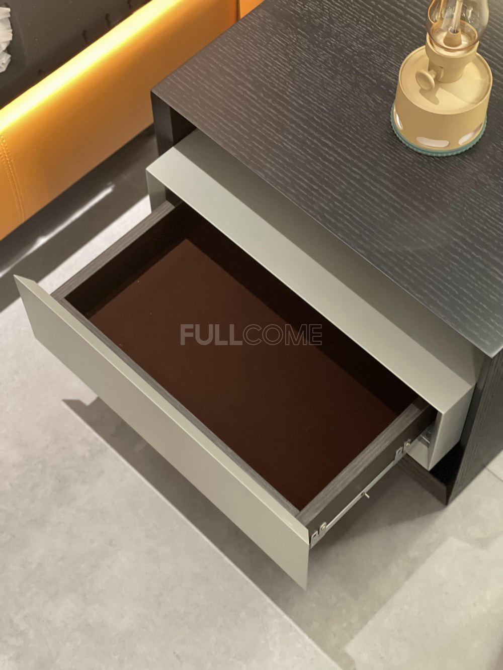 The Smoked Cube Nightstand