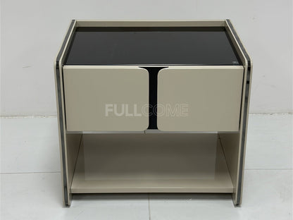 The Glass Inset Nightstand
