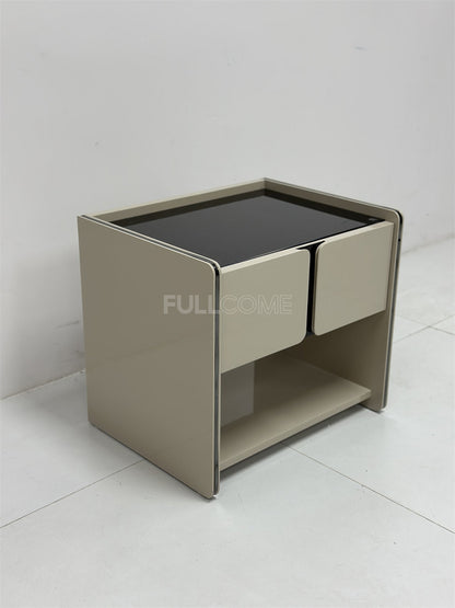 The Glass Inset Nightstand
