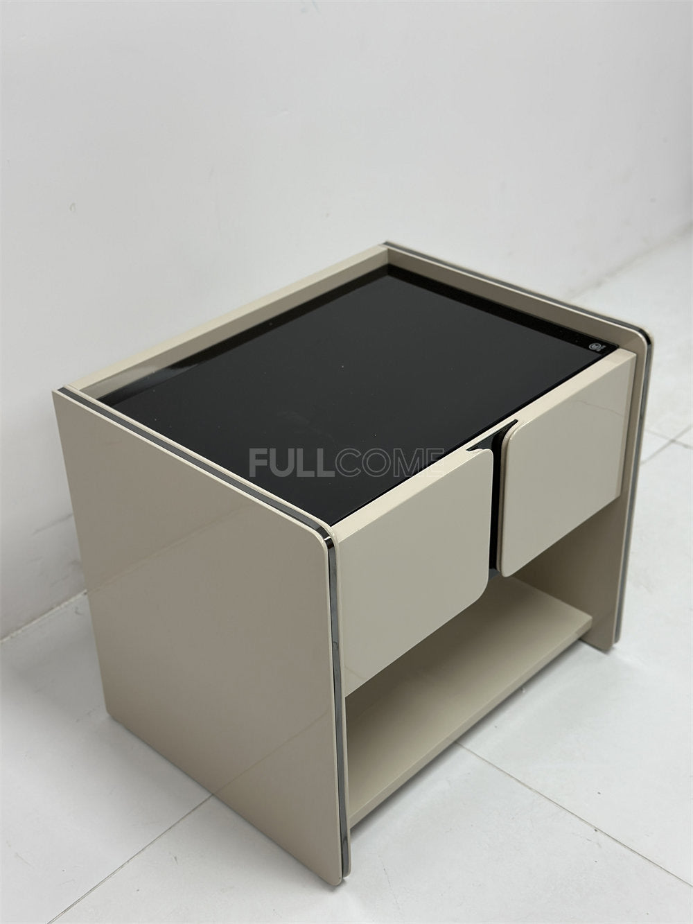 The Glass Inset Nightstand