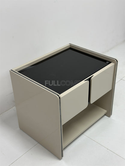 The Glass Inset Nightstand