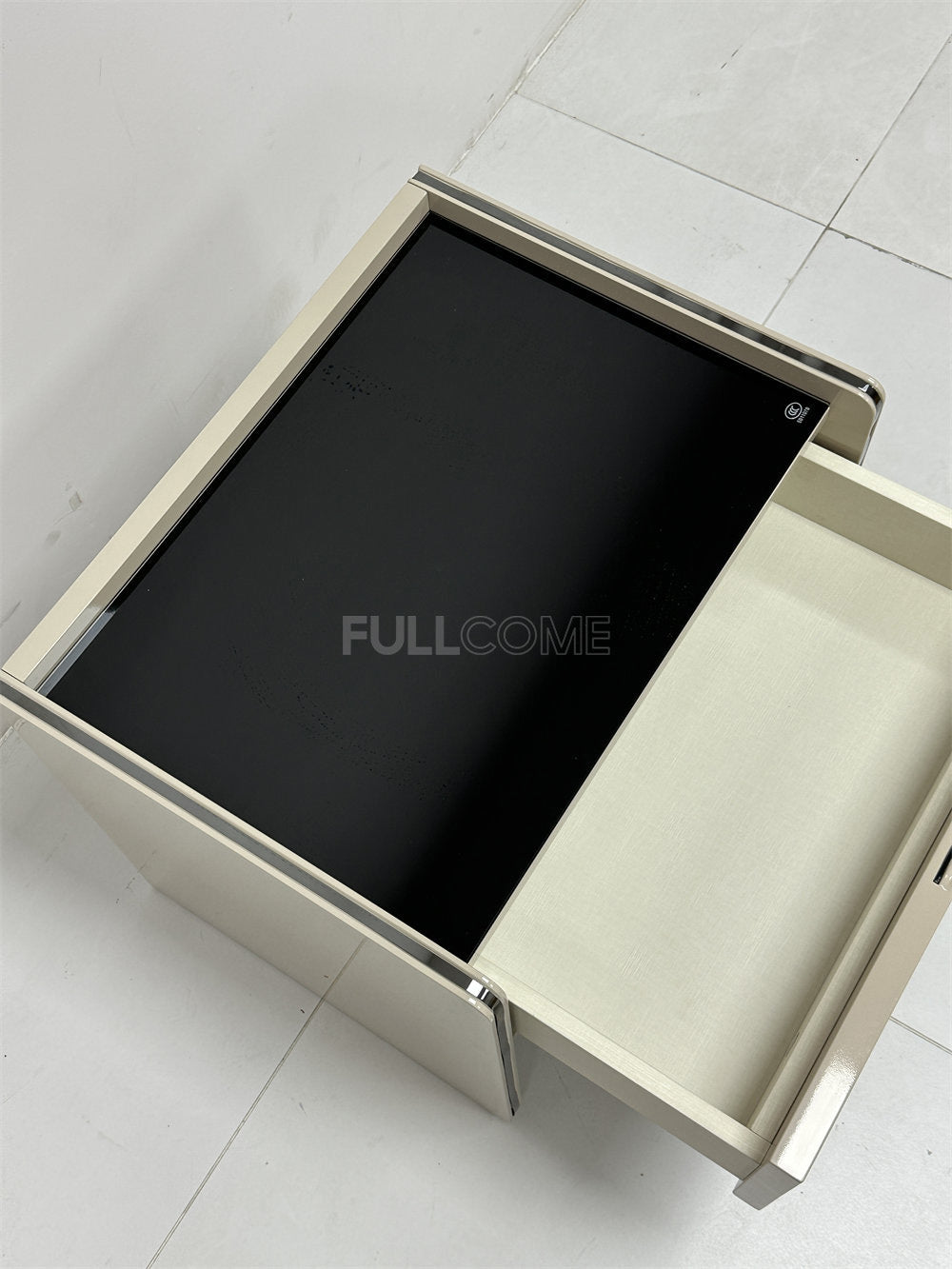 The Glass Inset Nightstand