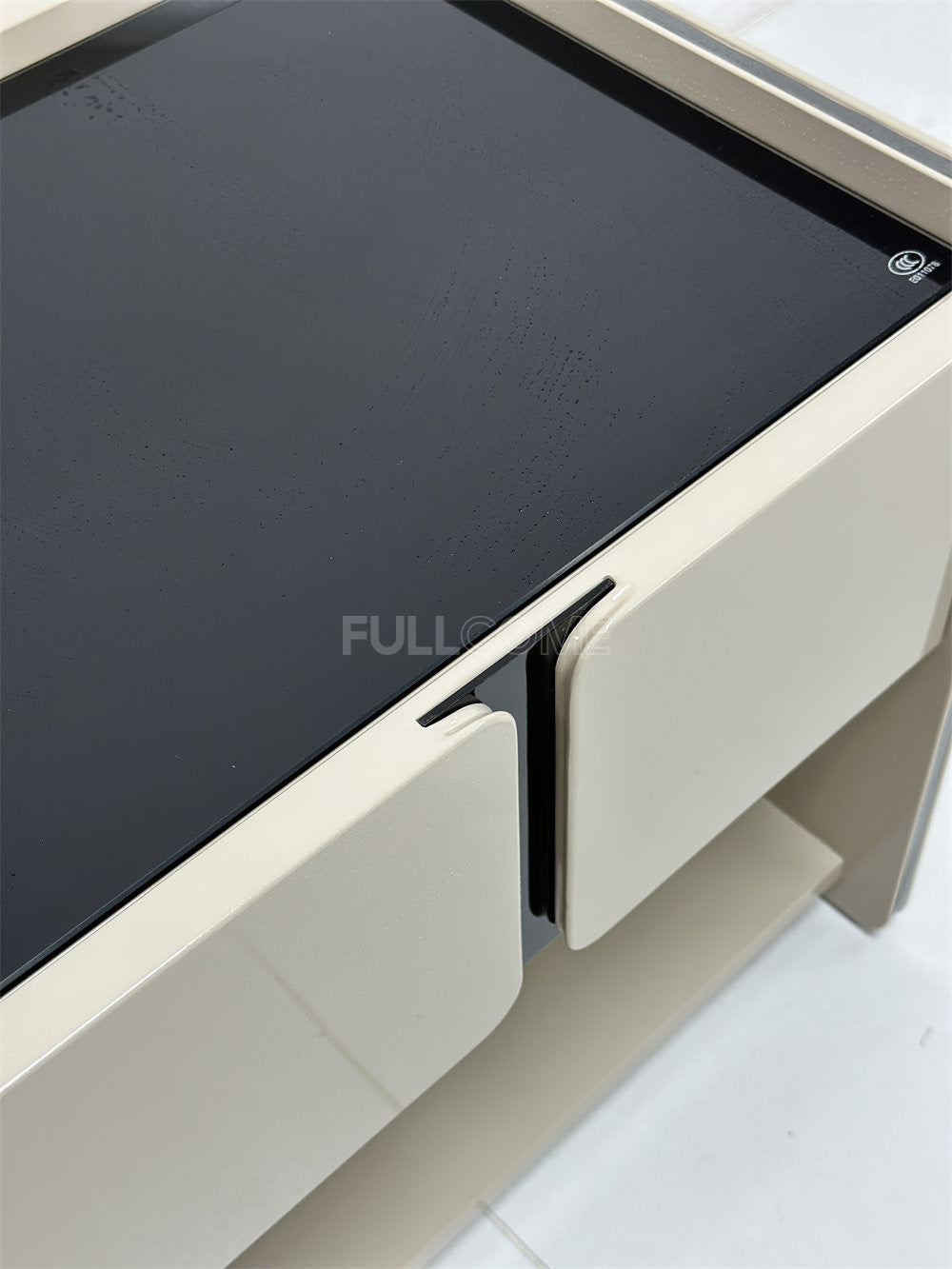 The Glass Inset Nightstand