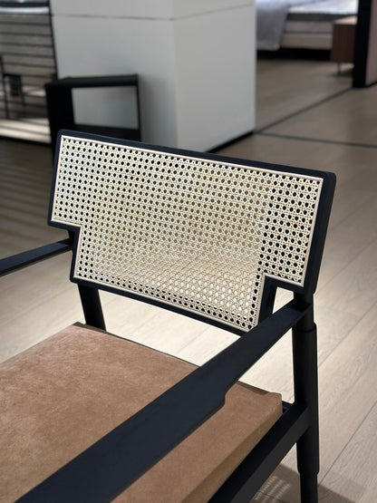 The Stepped Cane Armchair