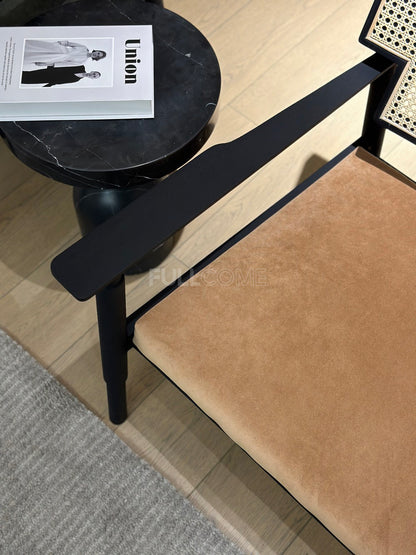 The Stepped Cane Armchair