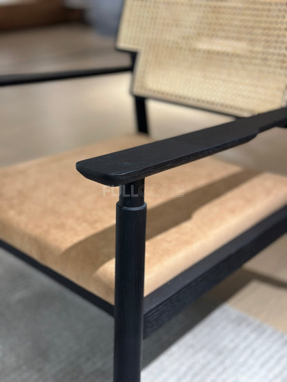 The Stepped Cane Armchair