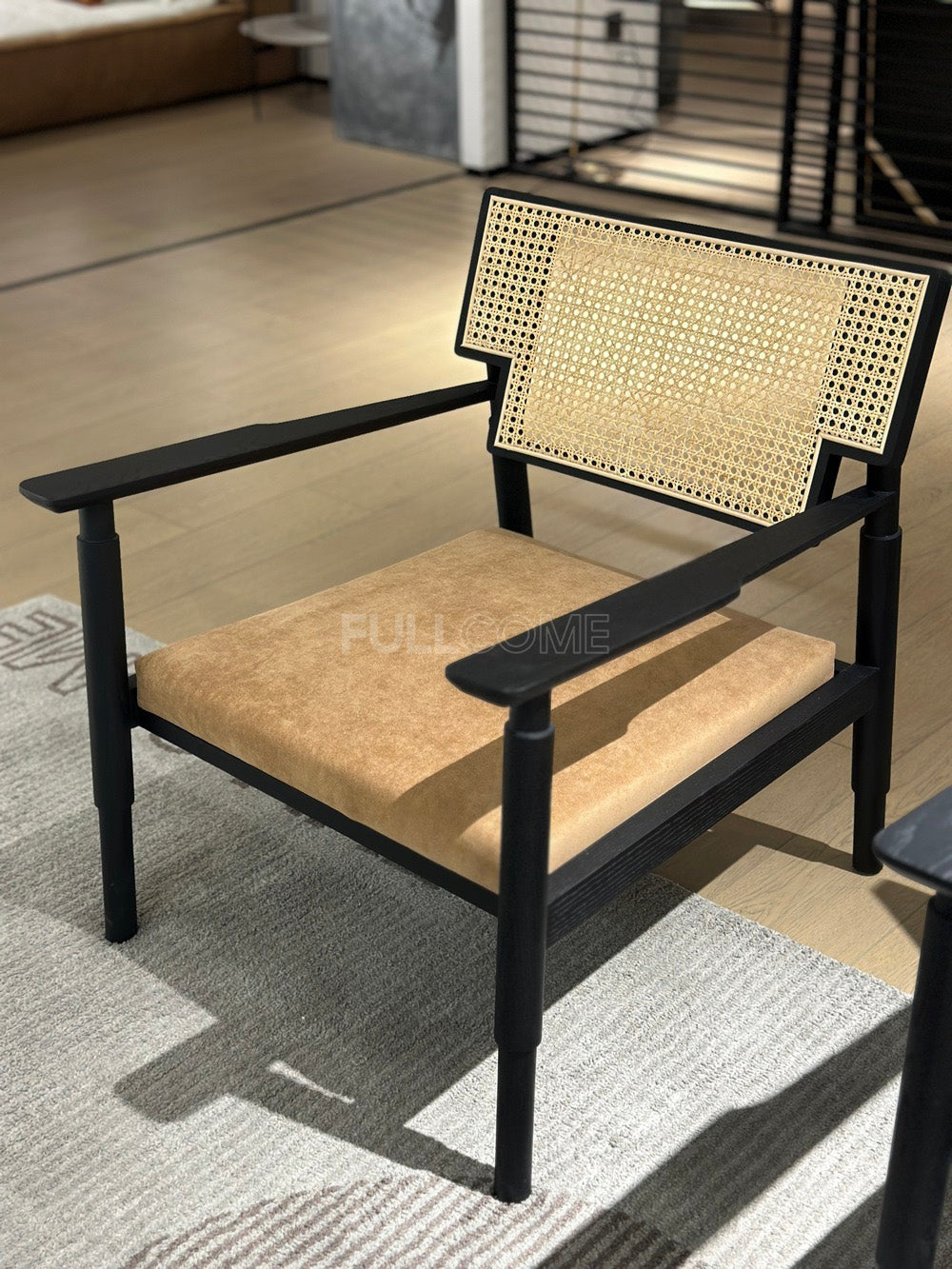 The Stepped Cane Armchair