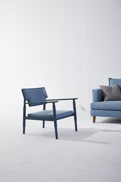 The Stepped Cane Armchair