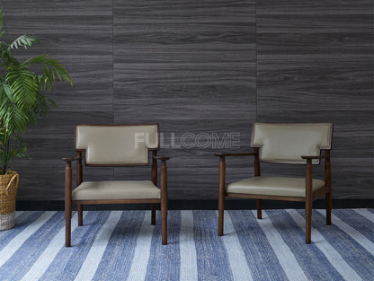 The Stepped Cane Armchair