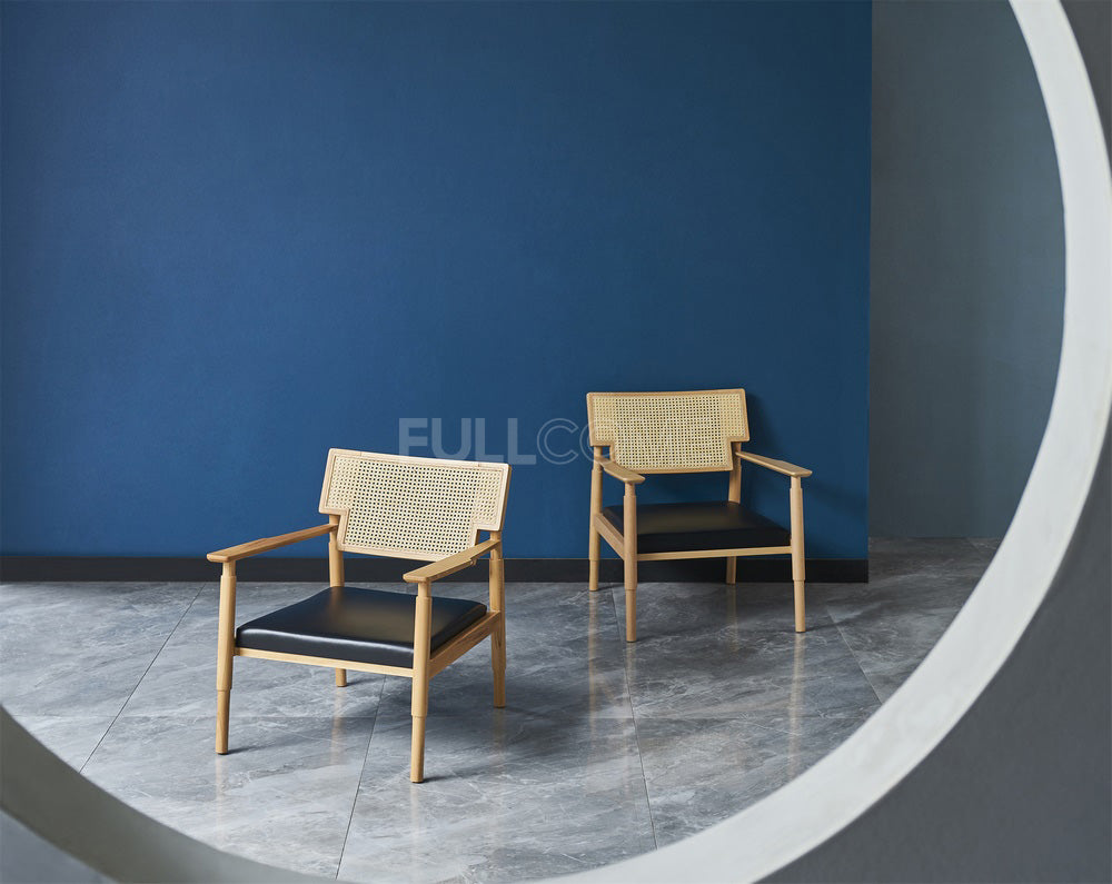 The Stepped Cane Armchair