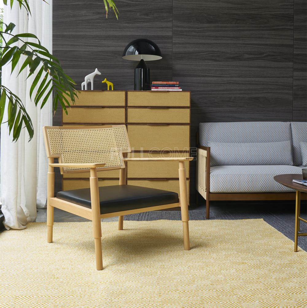 The Stepped Cane Armchair