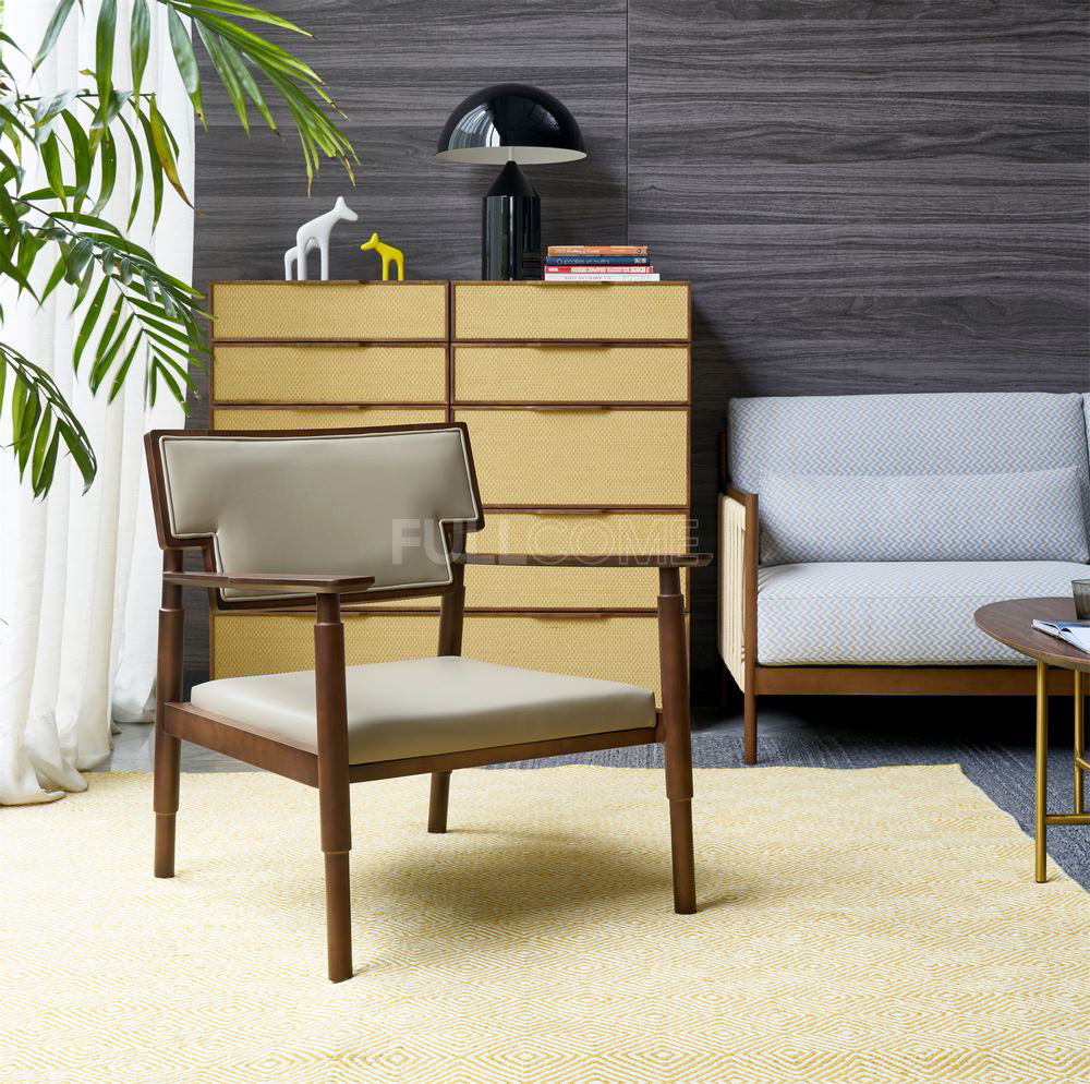 The Stepped Cane Armchair