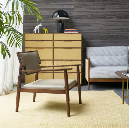 The Stepped Cane Armchair