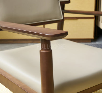 The Stepped Cane Armchair