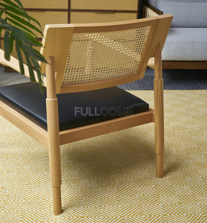 The Stepped Cane Armchair