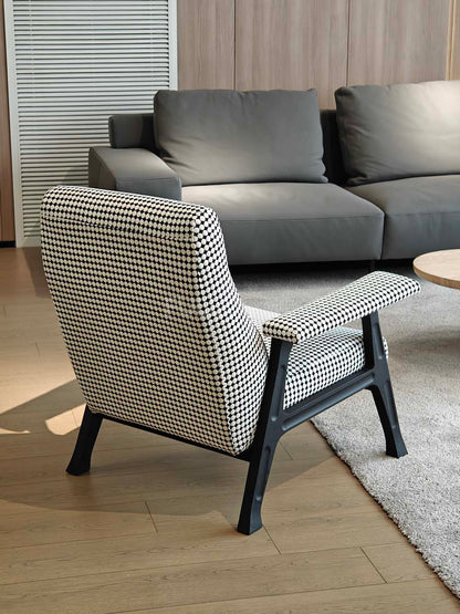 The Check Frame Lounge Chair