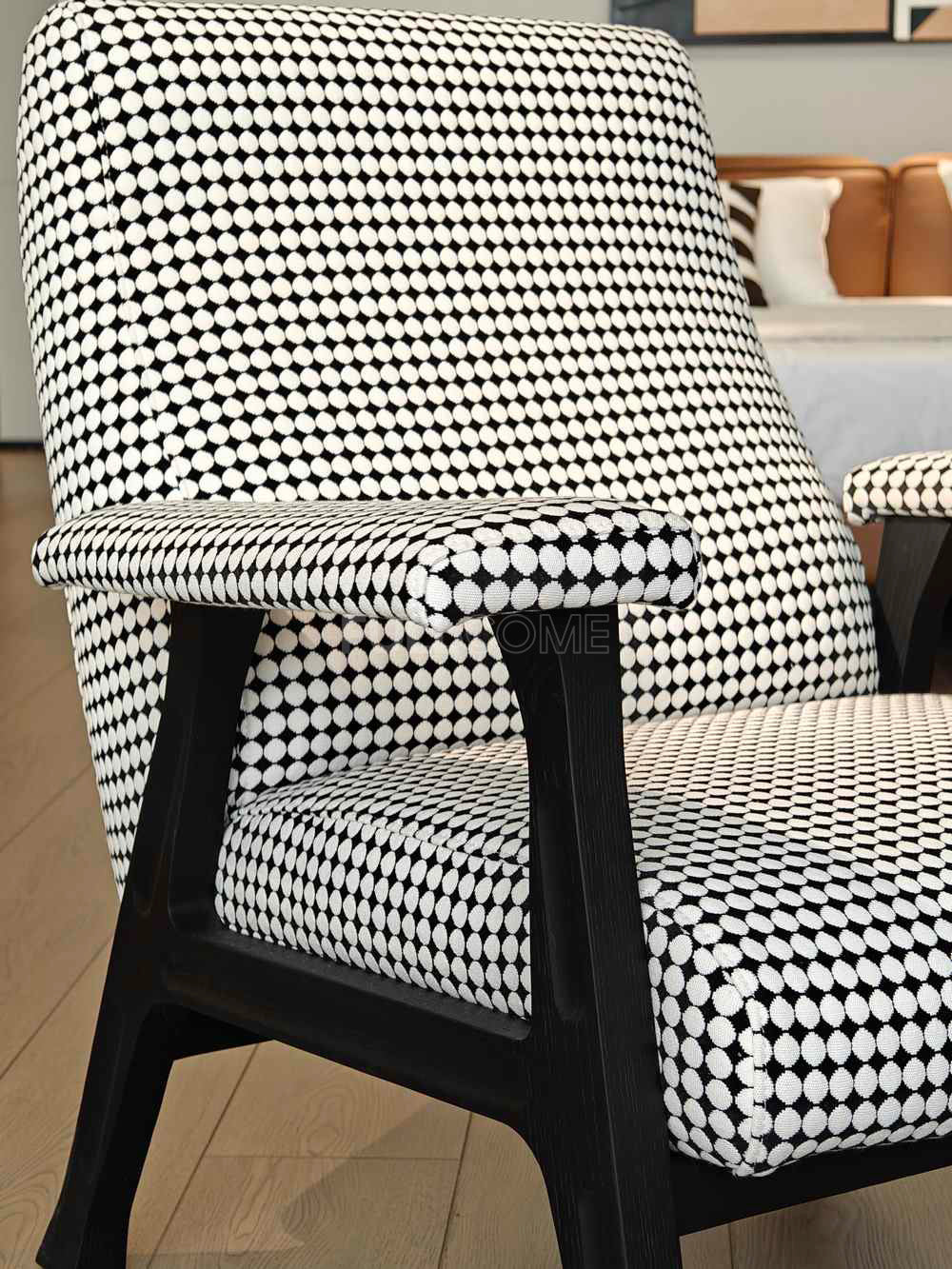 The Check Frame Lounge Chair