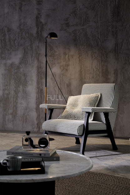 The Check Frame Lounge Chair