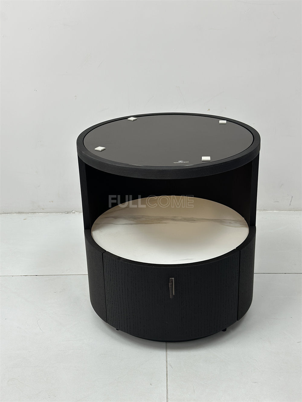 The Glass Crown Nightstand