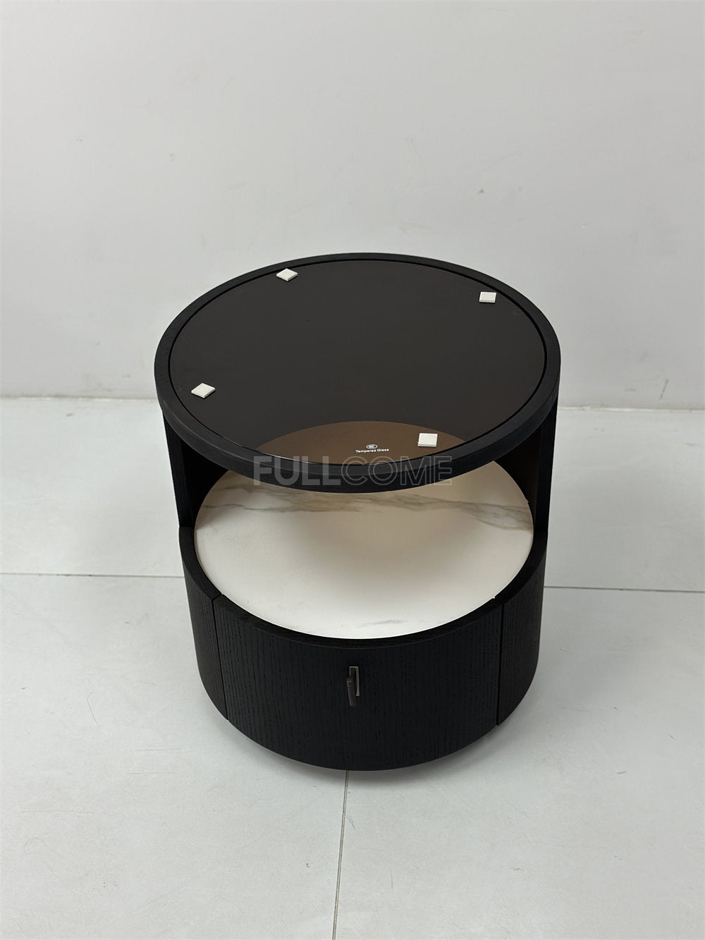 The Glass Crown Nightstand