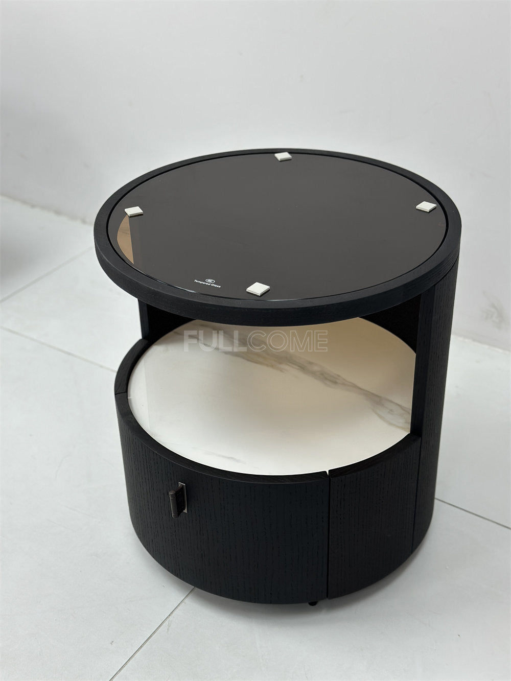 The Glass Crown Nightstand