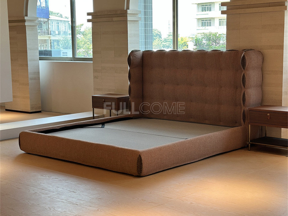 The Scallop Tuft Bed