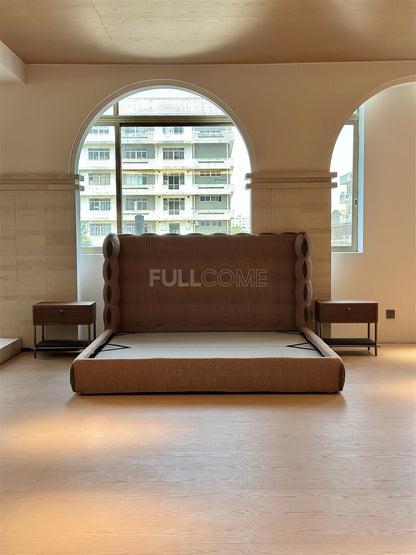 The Scallop Tuft Bed