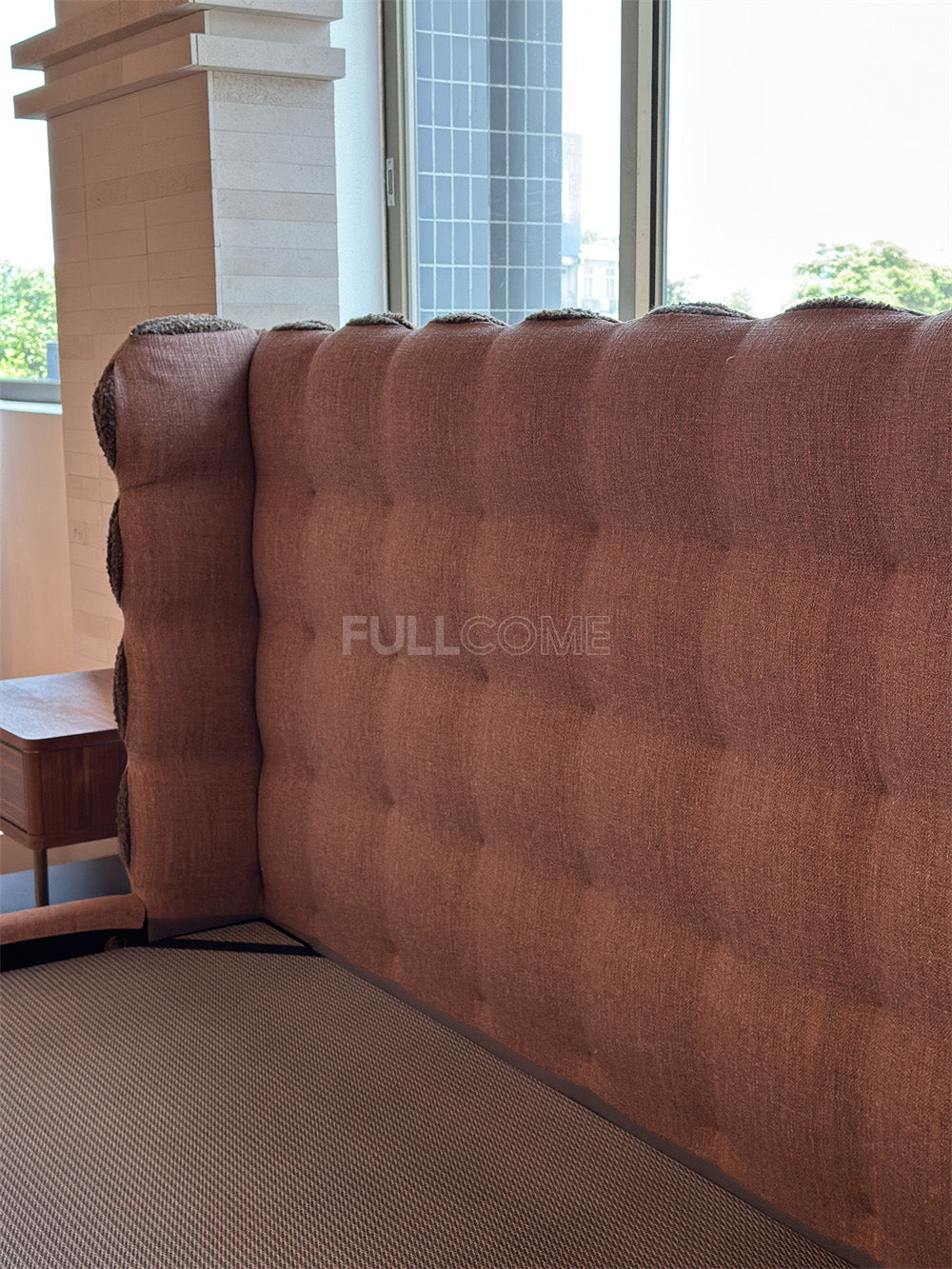 The Scallop Tuft Bed