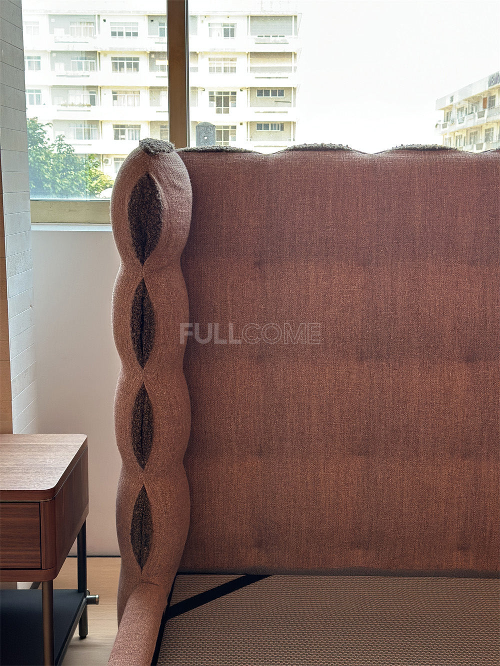 The Scallop Tuft Bed